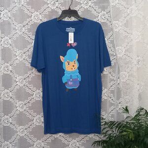 Box Lunch Animal Crossing Cyrus CPL Tee Men's Blue Size Large